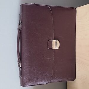 NWOT Vintage leather briefcase
